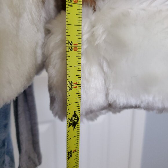 STEVE MADDEN Genuine Suede Leather Winter Coat Camel Color - Picture 13 of 16